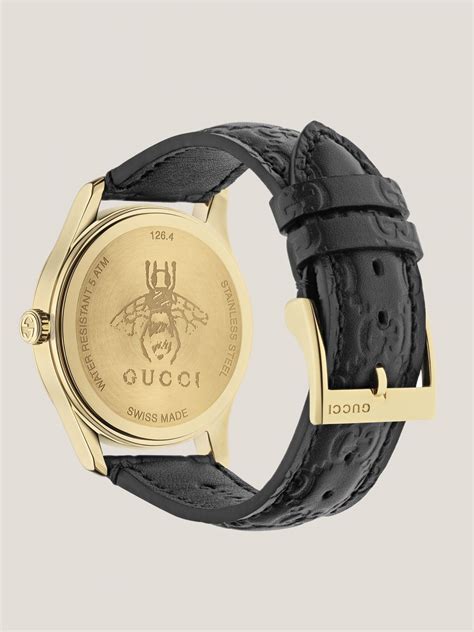 reloj gucci hombre negro